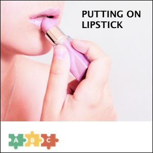 puzzle_putting_on_lipstick